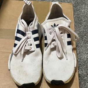 Adidas women’s  Cream and Black Sneakers